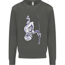 Freediving Chain Diver Scuba Diving Kids Sweatshirt Jumper Storm Grey