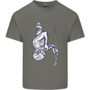 Freediving Chain Diver Scuba Diving Kids T-Shirt Childrens Charcoal