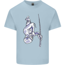 Freediving Chain Diver Scuba Diving Kids T-Shirt Childrens Light Blue