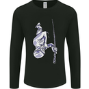 Freediving Chain Diver Scuba Diving Mens Long Sleeve T-Shirt Black