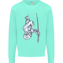 Freediving Chain Diver Scuba Diving Mens Sweatshirt Jumper Peppermint