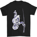 Freediving Chain Diver Scuba Diving Mens T-Shirt Cotton Gildan Black