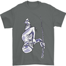 Freediving Chain Diver Scuba Diving Mens T-Shirt Cotton Gildan Charcoal