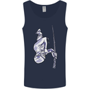 Freediving Chain Diver Scuba Diving Mens Vest Tank Top Navy Blue