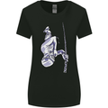 Freediving Chain Diver Scuba Diving Womens Wider Cut T-Shirt Black