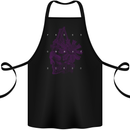Freedom Machines Skull Cotton Apron 100% Organic Black