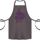 Freedom Machines Skull Cotton Apron 100% Organic Dark Grey
