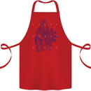Freedom Machines Skull Cotton Apron 100% Organic Red