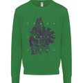 Freedom Machines Skull Kids Sweatshirt Jumper Irish Green