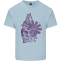 Freedom Machines Skull Kids T-Shirt Childrens Light Blue