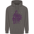 Freedom Machines Skull Mens 80% Cotton Hoodie Charcoal