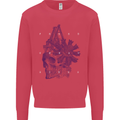 Freedom Machines Skull Mens Sweatshirt Jumper Heliconia