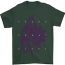 Freedom Machines Skull Mens T-Shirt Cotton Gildan Forest Green