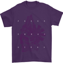 Freedom Machines Skull Mens T-Shirt Cotton Gildan Purple