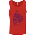 Freedom Machines Skull Mens Vest Tank Top Red