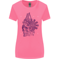 Freedom Machines Skull Womens Wider Cut T-Shirt Azalea