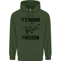 Freedom Parachute Regiment Para 1 2 3 4 10 Childrens Kids Hoodie Forest Green