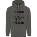 Freedom Parachute Regiment Para 1 2 3 4 10 Childrens Kids Hoodie Storm Grey