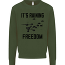 Freedom Parachute Regiment Para 1 2 3 4 10 Kids Sweatshirt Jumper Forest Green