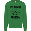 Freedom Parachute Regiment Para 1 2 3 4 10 Kids Sweatshirt Jumper Irish Green