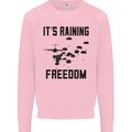 Freedom Parachute Regiment Para 1 2 3 4 10 Kids Sweatshirt Jumper Light Pink