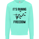 Freedom Parachute Regiment Para 1 2 3 4 10 Kids Sweatshirt Jumper Peppermint
