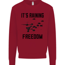 Freedom Parachute Regiment Para 1 2 3 4 10 Kids Sweatshirt Jumper Red