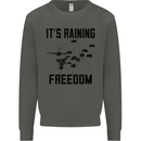 Freedom Parachute Regiment Para 1 2 3 4 10 Kids Sweatshirt Jumper Storm Grey
