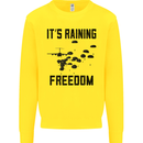Freedom Parachute Regiment Para 1 2 3 4 10 Kids Sweatshirt Jumper Yellow