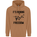 Freedom Parachute Regiment Para 1 2 3 4 10 Mens 80% Cotton Hoodie Caramel Latte