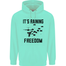 Freedom Parachute Regiment Para 1 2 3 4 10 Mens 80% Cotton Hoodie Peppermint