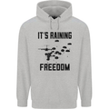 Freedom Parachute Regiment Para 1 2 3 4 10 Mens 80% Cotton Hoodie Sports Grey