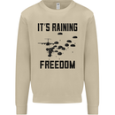 Freedom Parachute Regiment Para 1 2 3 4 10 Mens Sweatshirt Jumper Sand