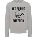 Freedom Parachute Regiment Para 1 2 3 4 10 Mens Sweatshirt Jumper Sports Grey