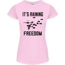 Freedom Parachute Regiment Para 1 2 3 4 10 Womens Petite Cut T-Shirt Light Pink