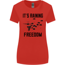 Freedom Parachute Regiment Para 1 2 3 4 10 Womens Wider Cut T-Shirt Red