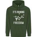 Freedom Parachute Regiment Para 1 2 3 4 SAS Childrens Kids Hoodie Forest Green
