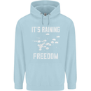 Freedom Parachute Regiment Para 1 2 3 4 SAS Childrens Kids Hoodie Light Blue