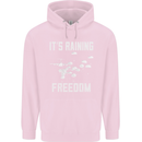 Freedom Parachute Regiment Para 1 2 3 4 SAS Childrens Kids Hoodie Light Pink