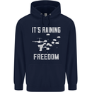 Freedom Parachute Regiment Para 1 2 3 4 SAS Childrens Kids Hoodie Navy Blue