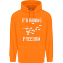 Freedom Parachute Regiment Para 1 2 3 4 SAS Childrens Kids Hoodie Orange