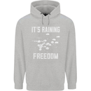 Freedom Parachute Regiment Para 1 2 3 4 SAS Childrens Kids Hoodie Sports Grey
