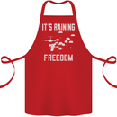 Freedom Parachute Regiment Para 1 2 3 4 SAS Cotton Apron 100% Organic Red
