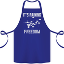 Freedom Parachute Regiment Para 1 2 3 4 SAS Cotton Apron 100% Organic Royal Blue