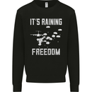 Freedom Parachute Regiment Para 1 2 3 4 SAS Kids Sweatshirt Jumper Black