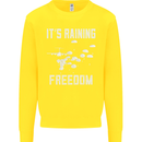 Freedom Parachute Regiment Para 1 2 3 4 SAS Kids Sweatshirt Jumper Yellow
