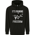 Freedom Parachute Regiment Para 1 2 3 4 SAS Mens 80% Cotton Hoodie Black