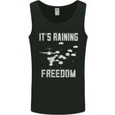 Freedom Parachute Regiment Para 1 2 3 4 SAS Mens Vest Tank Top Black