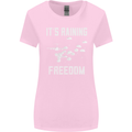 Freedom Parachute Regiment Para 1 2 3 4 SAS Womens Wider Cut T-Shirt Light Pink