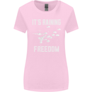 Freedom Parachute Regiment Para 1 2 3 4 SAS Womens Wider Cut T-Shirt Light Pink